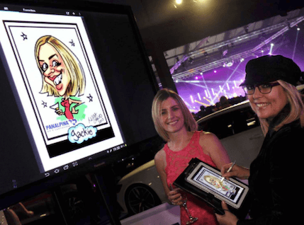 Digital Caricaturists - Live Artists in Western Cape